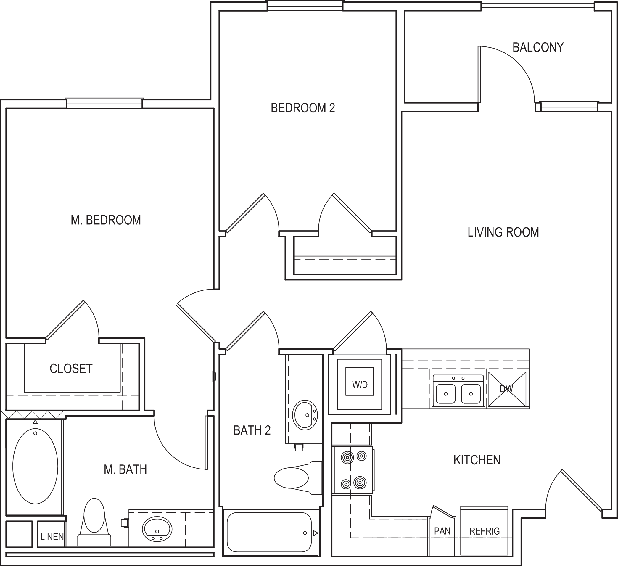 Amalfi Floorplan B3-A